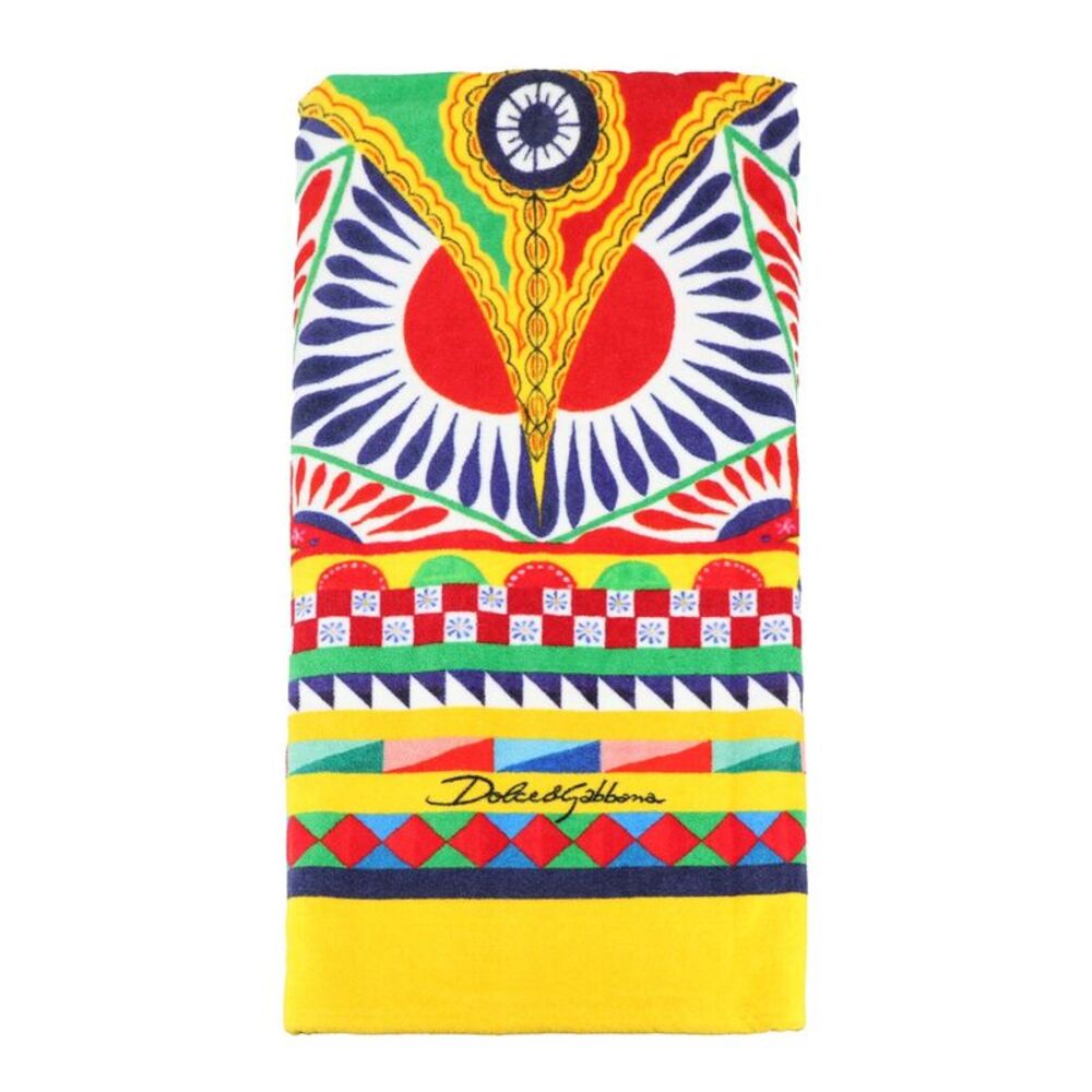 Dolce & Gabbana Terry Cotton Beach Towel